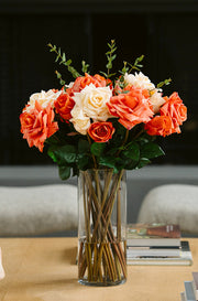 Signature Long Stem Open Rose