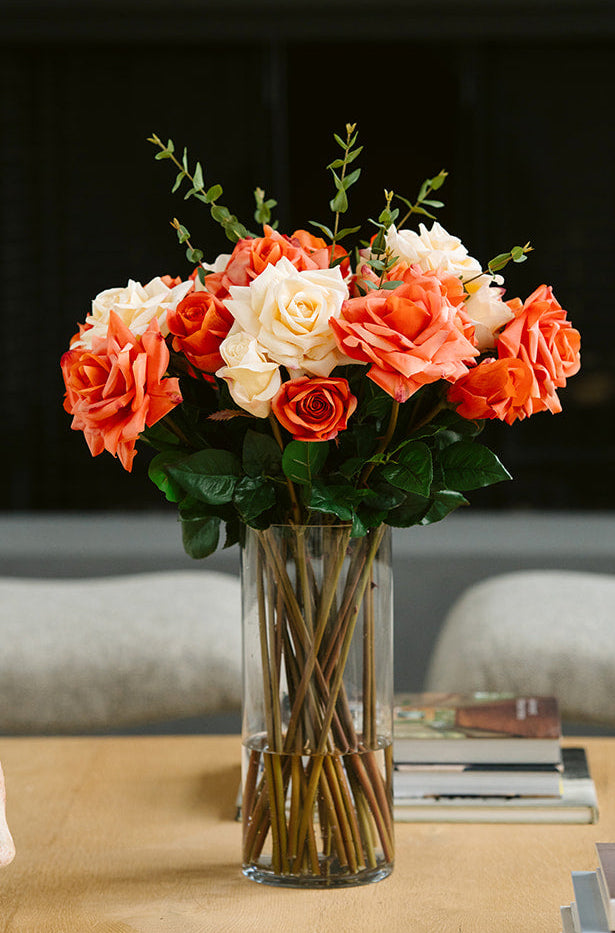 Signature Long Stem Open Rose